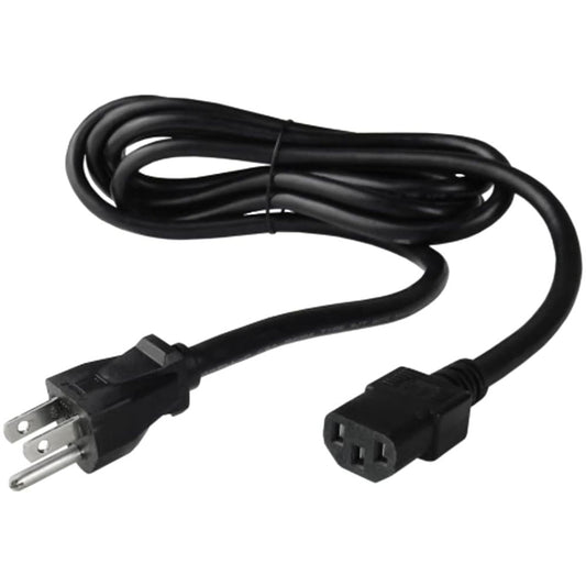Egofit treadmill power cord replacement with US standard plug white background