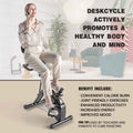 Benefits of Egofit desk bike include calorie burn, joint-friendly exercise, enhanced productivity, increased energy, and improved mood
