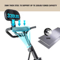 Egofit desk bike strong 2mm thick steel frame supports 330lbs 150kg